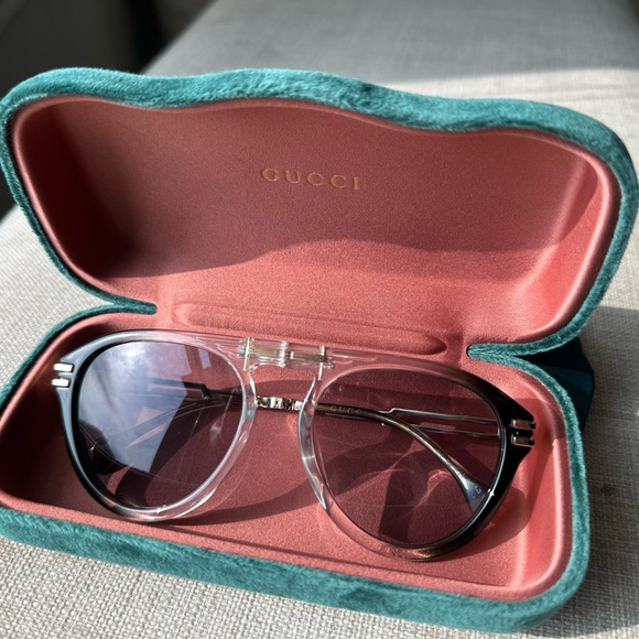 Men’s Gucci round sunglasses - Picture 10 of 12